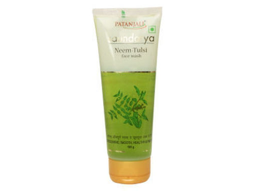 Picture of Patanjali Saundarya Neem Tulsi Face Wash 100gm