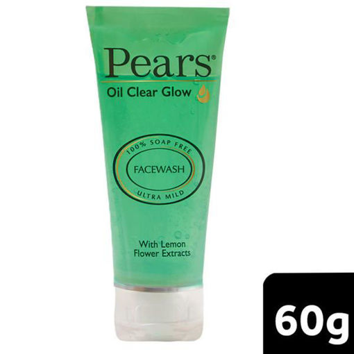 Picture of Pears Oil Clear Glow Facewash Ultra Mild 60g