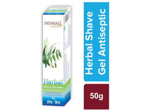 Picture of Patanjali Herbal Shave Gel Antiseptic 50g