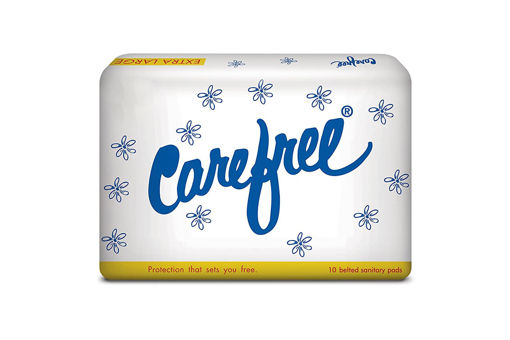 Picture of Carefree Belted sanitary pads 10n extra large