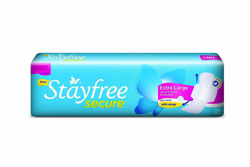 Picture of Stayfree Secure Dry Cover Regular With Wings 7n