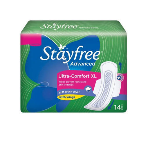 Picture of Stayfree Ultra Comfort Xl 14 Pads