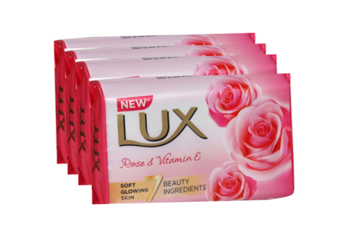 Picture of Lux Rose & Vitamin E Soft Glowing Soap 200g