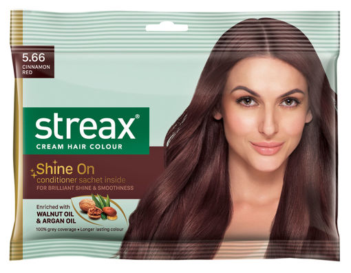 Picture of Streax Cream Hair Colour Cinnamon Red 1n