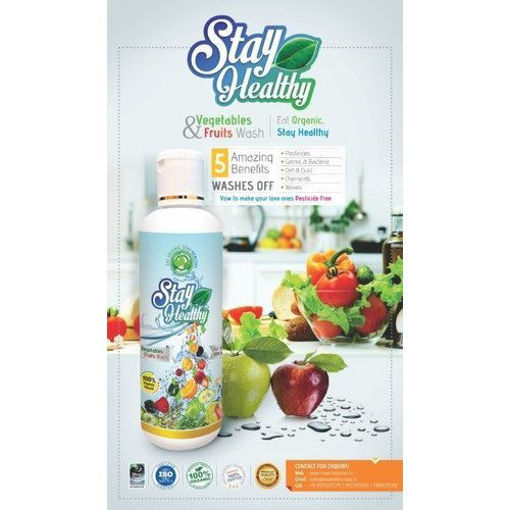 Picture of Stay Healthy Silver Vegetables Fruits Wash