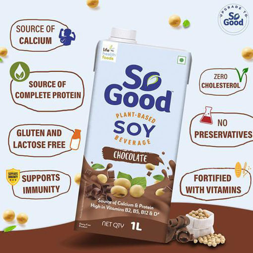 Picture of So Good Plant Based Soy Beverage 1l