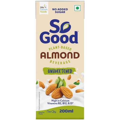 Picture of So Good Almond Beverage Unsweetend 200ml