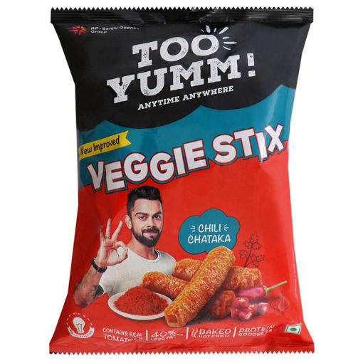 Picture of Too Yumm Veggie Stix Chilli Chatakka 25g