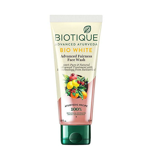 Picture of Biotique Advanced Ayurveda Bio White Face Wash 100ml