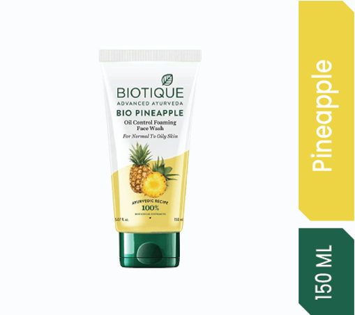 Picture of Biotique Advanced Ayurveda Bio Pineapple Face Wash 150ml