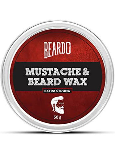 Picture of Beardo Mustache & Beard Wax Extra Strong 50g