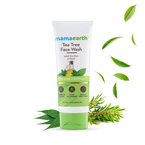 Picture of Mamaearth Tea Tree Face Wash Tea Neem 100 gm