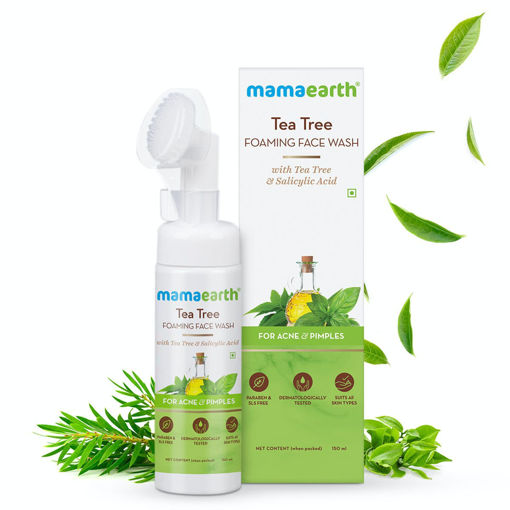 Picture of Mamaearth Tea Tree Foaming Face Wash For Acne & Pimples 150ml