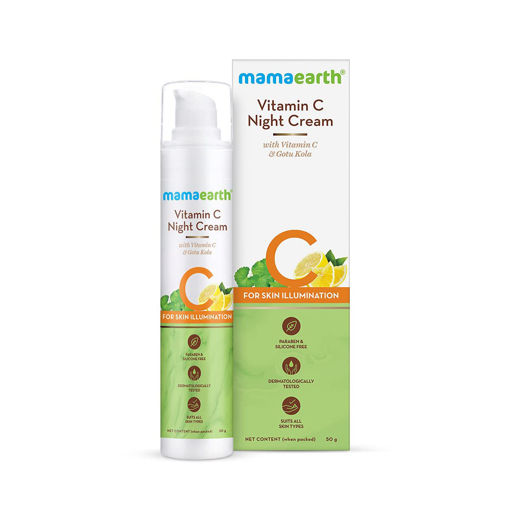 Picture of Mamaearth Vitamin C Night Cream Gotu Kola 50 gm