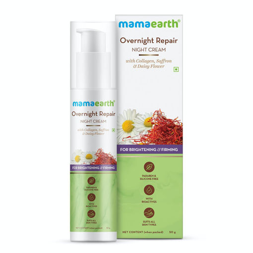 Picture of Mamaearth Overnight Repair Night Cream For Brightning & Firming 50g