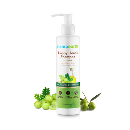 Picture of Mamaearth Happy Heads Shampoo For Healthy & Strong Hair 200ml
