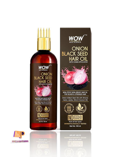 Picture of Wow Onion Black Seed Hair Oil 200ml