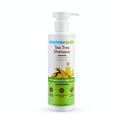 Picture of Mamaearth Tea Tree Shampoo For Dandruff Free Hair 250ml