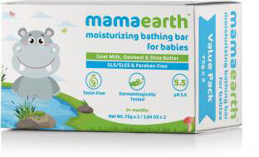 Picture of Mamaearth Moisturizing Bathing Bar For Babies 150g