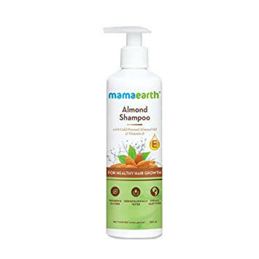 Picture of Mamaearth Almond Shampoo For Healthy Hair Growth 250ml