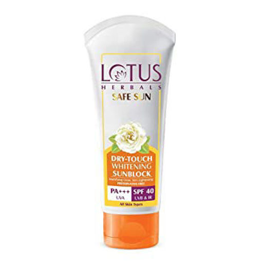 Picture of Lotus Herbals Safe Sun Dry Touch Whitening Sunblock 100g