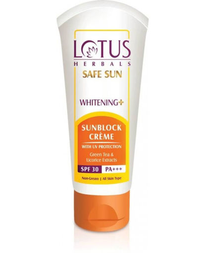 Picture of Lotus Safe Sun Whitening Spf 30 75gm