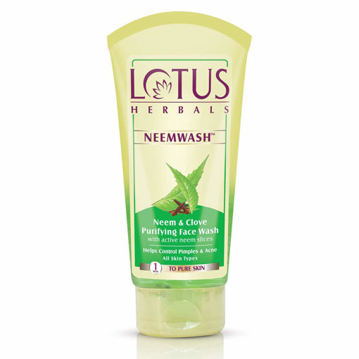 Picture of Lotus Herbals Neem Face Wash Neem 7 Clove 150g