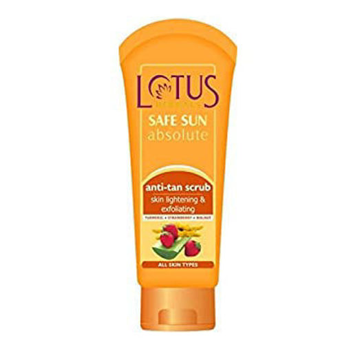 Picture of Lotus  Herbals Safe Sun Absolute Anti-Tan Scrub 100 gm