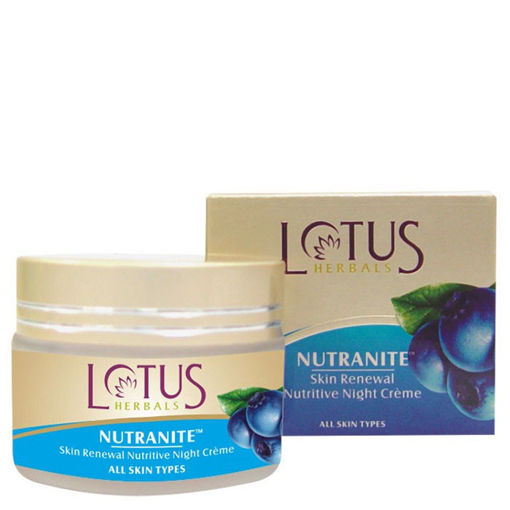 Picture of Lotus Herbals Nutranite Skin Renewal Night Creme 50g