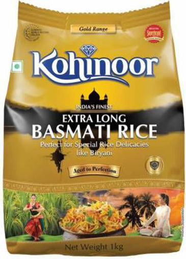 Picture of Kohinoor Extra Long Basmati Rice 1kg