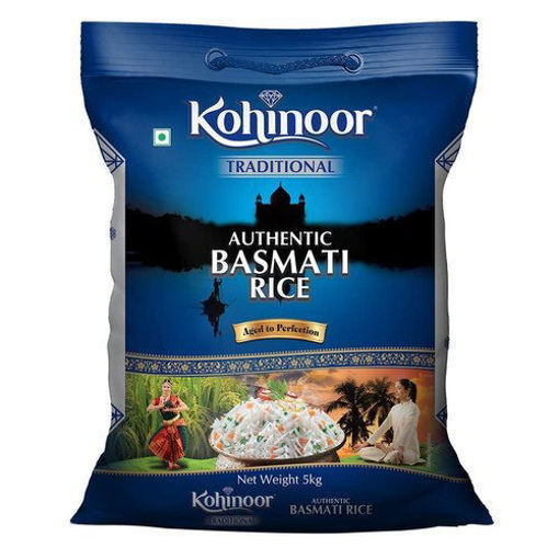 Picture of Kohinoor Traditional Basmati Rice 5kg