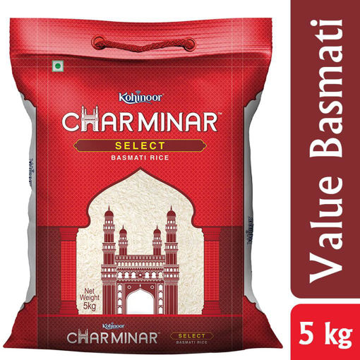 Picture of Kohinoor Charminar Select Basmati Rice 5kg