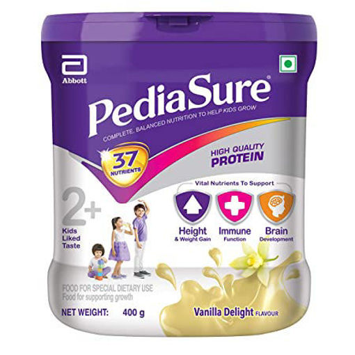 Picture of Pedia Sure High Quality Protein 2+ Vanilla Delight 400g