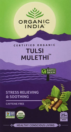 Picture of Organic India Tulsi Mulethi 25n Tea Bags