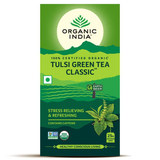 Picture of Organic India Tulsi Green Tea Classic 25 N
