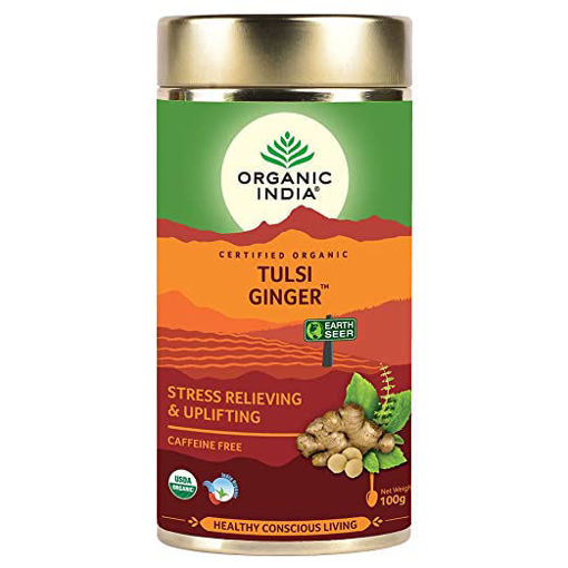 Picture of Organic India Tulsi Ginger 100g