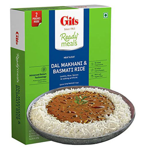 Picture of Gits Ready Meals Dal Makhani & Basmati Rice 375g