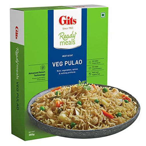 Picture of Gits Ready Meals Veg Pulao 265g