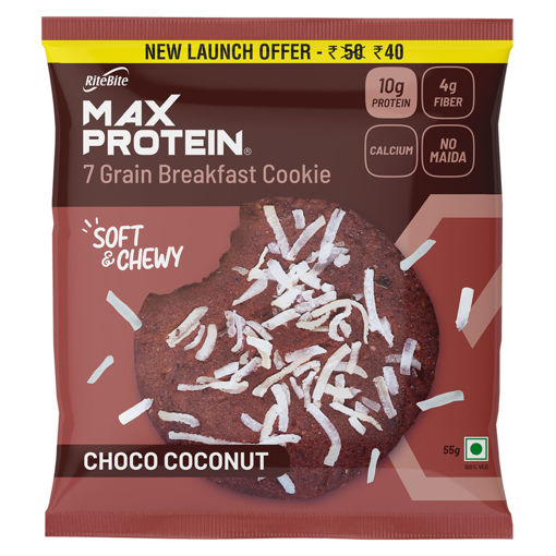 Picture of Max Protine Grain Breakfast Cookie Choco Coconut 55g