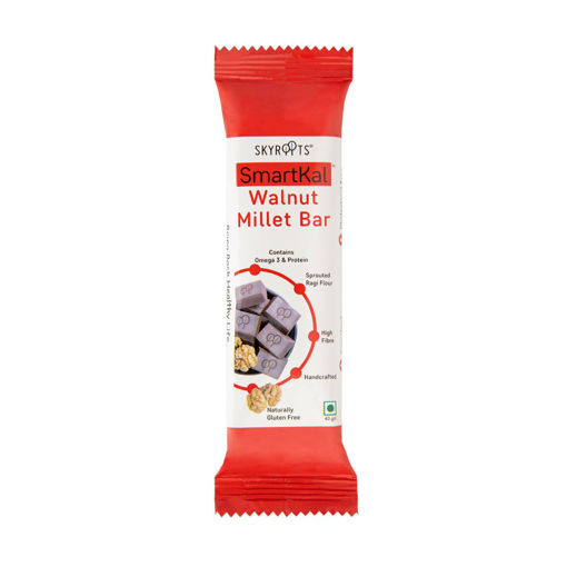 Picture of Skyroots Smartkal Walnut Millet Bar 40g