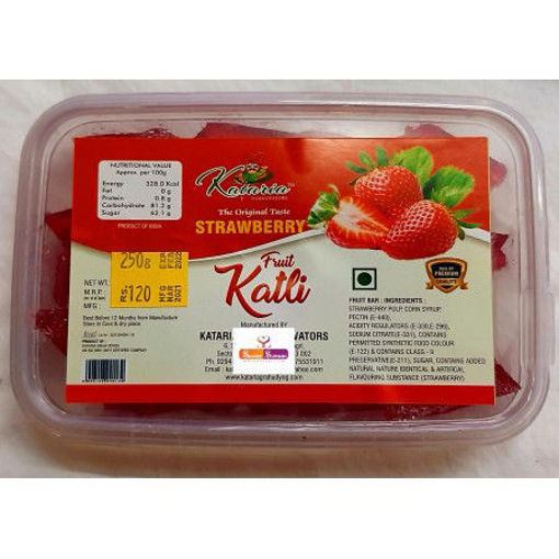 Picture of The Original Taste Strawberry Fruit Katli 250gm