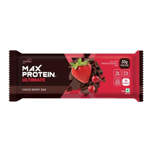 Picture of Ritebite Max Protein Ultimate Choco Berry Bar 100g