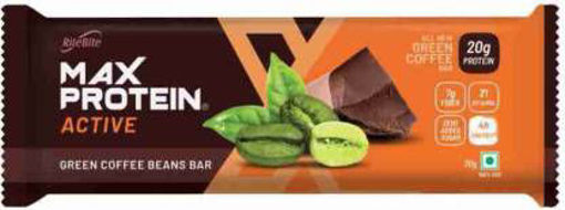 Picture of Rite Bite Max Protein Active Green Cofee Bar 70g