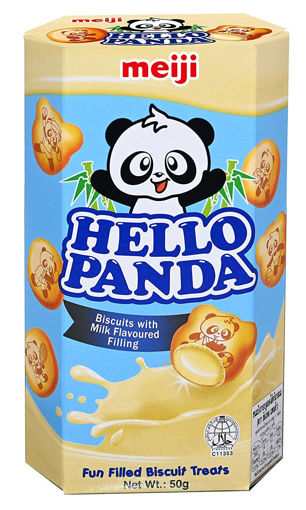 Picture of Meiji Hello Panda Biscuits Treats 50g
