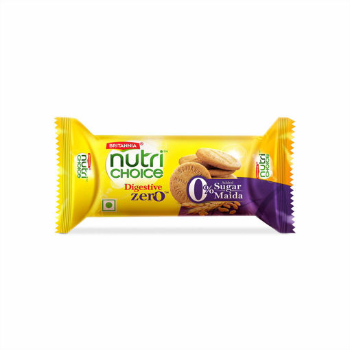 Picture of Britannia Nutri Choice Digestive Zero 100g