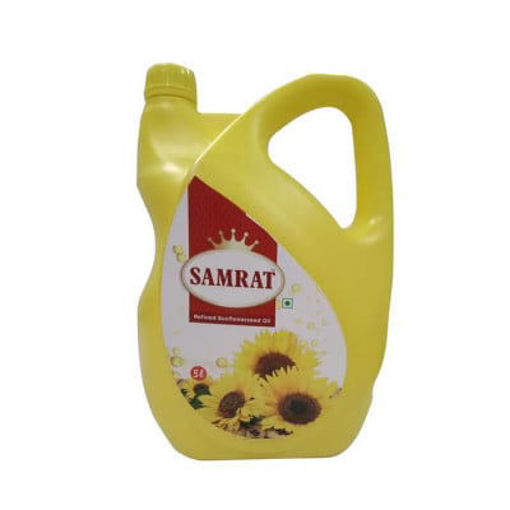 Picture of Samrat Refined Sunflowers Oil 5l