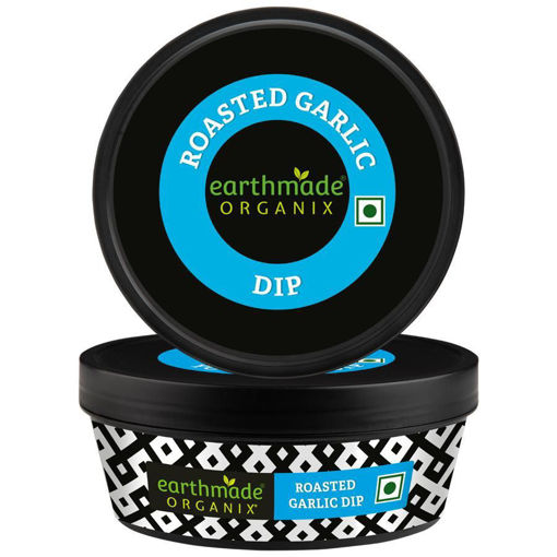 Picture of Earthmade Organix Roasted Garlic Dip 200g