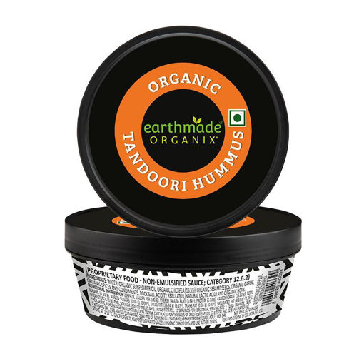 Picture of Earthmade Organix Tandoori Hummus Organic 200 gm