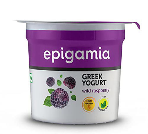 Picture of Epigamia Greek Yogurt Raspberry 90 gm