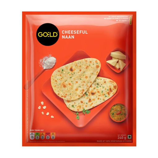 Picture of Goeld Cheeseful Naan 240g